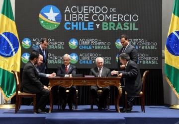 Brasil y Chile afirman su integracin comercial