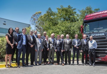 Directivos globales de Scania visitaron el pas