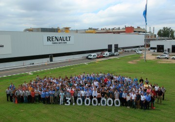 Renault Argentina produjo la unidad 3.000. 000