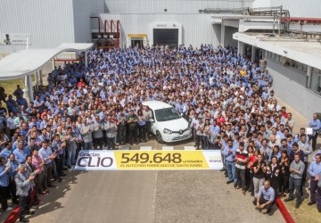 Renault produjo el último Clio en Santa Isabel