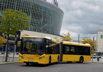 Scania presenta su gama de buses alternativos