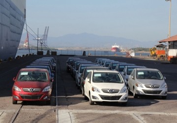 Autos chinos arriban al puerto Lzaro Crdenas