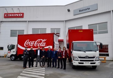 Coca Cola Femsa incorpor dos camiones HINO